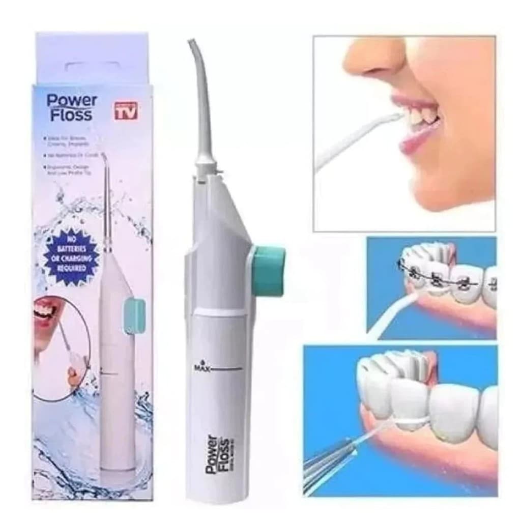 Jato De Agua Limpeza Oral Dental Bucal Power Floss Manual