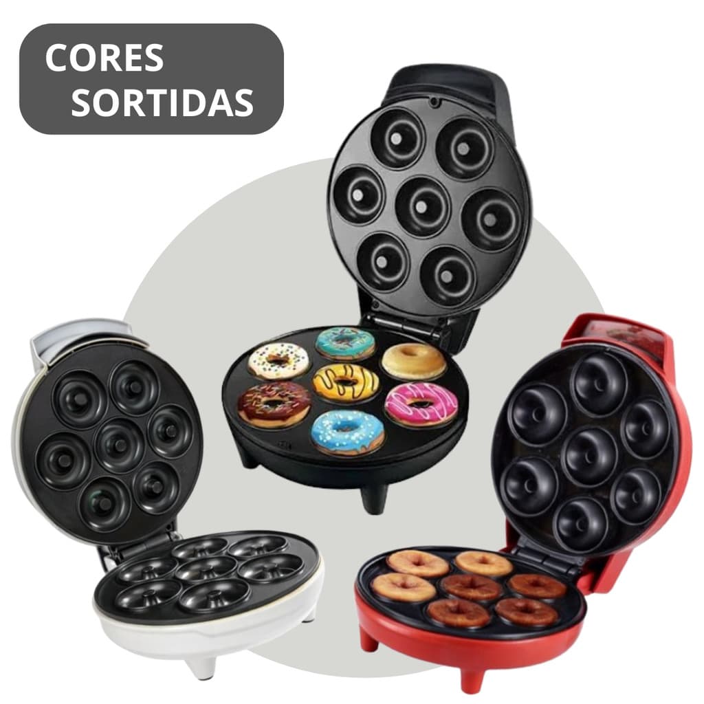 Máquina de Donuts Fábrica de Mini Rosquinha - Cores Sortidas