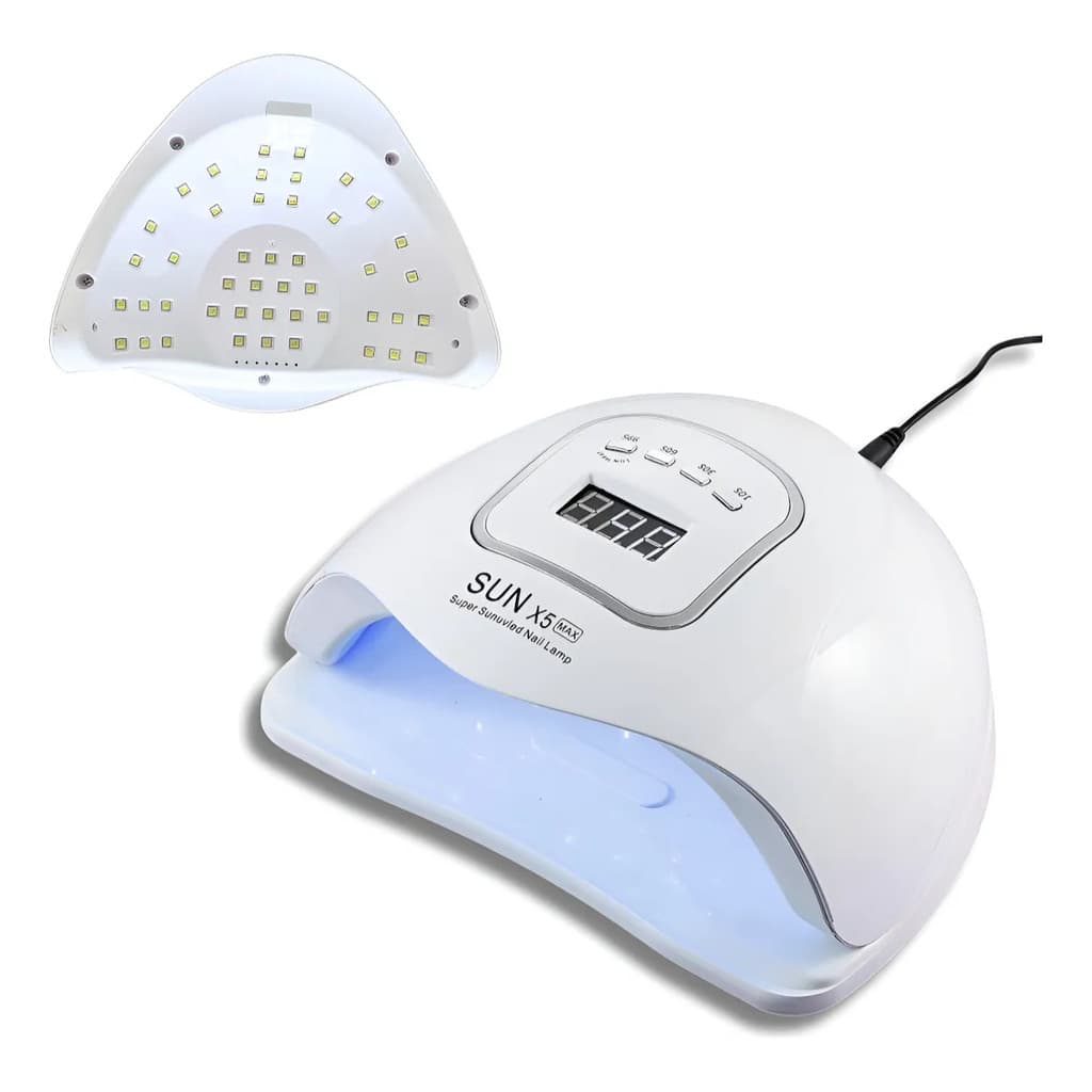 Cabine Com Base Led para Unhas de Gel