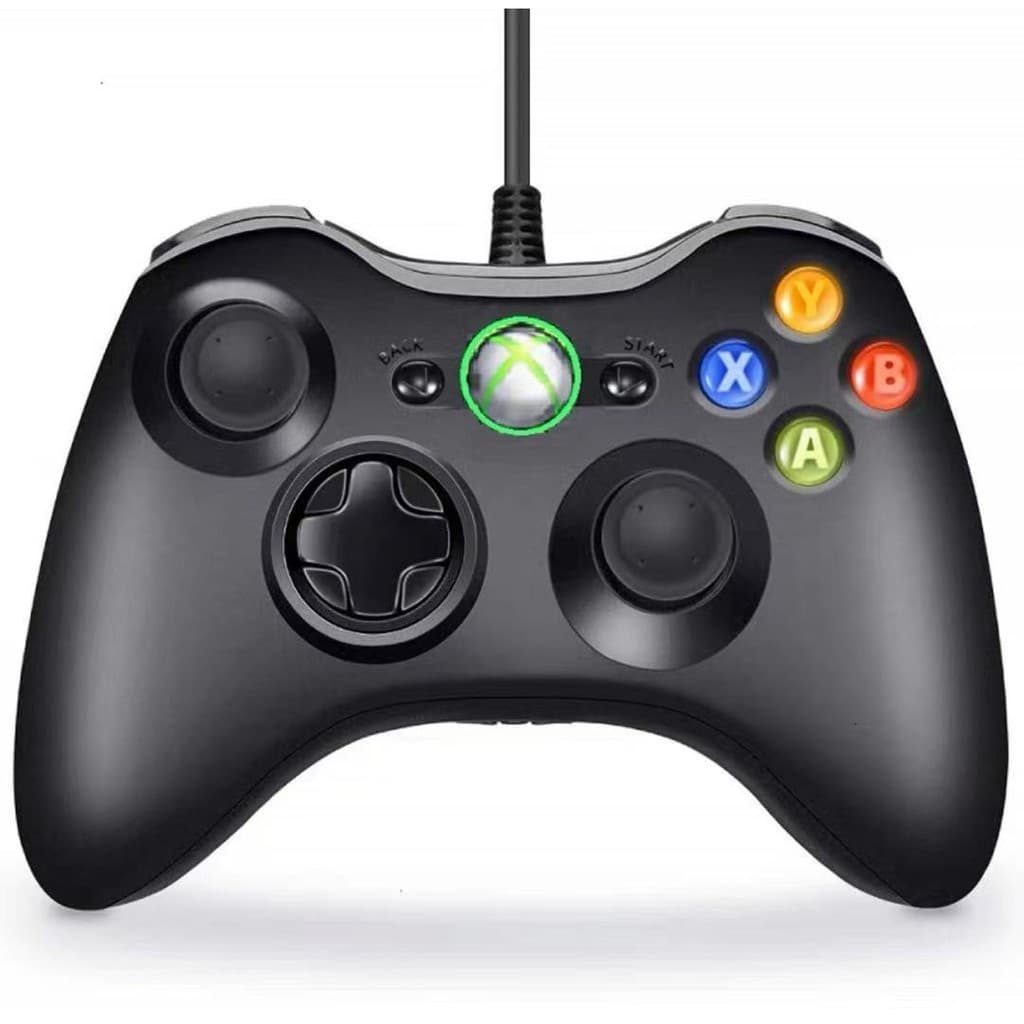 Controle De Xbox 360 Com Fio Para Video Game e PC