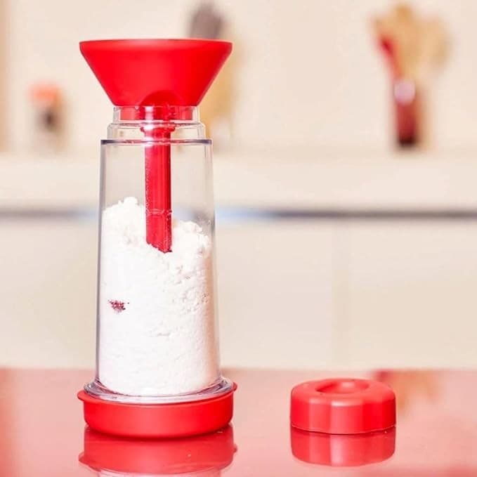 Tapioqueira Portátil Tapy Armazena e Peneira Itens Cozinha