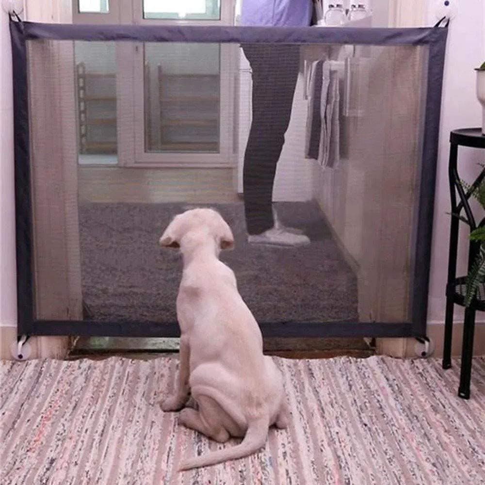 Rede Cerca Para Pets Cachorros Gatos E Crianças Tela Protetora Para Escadas E Portas Flexivel Removíve l 1,10cm larg x 0,79cm Cm