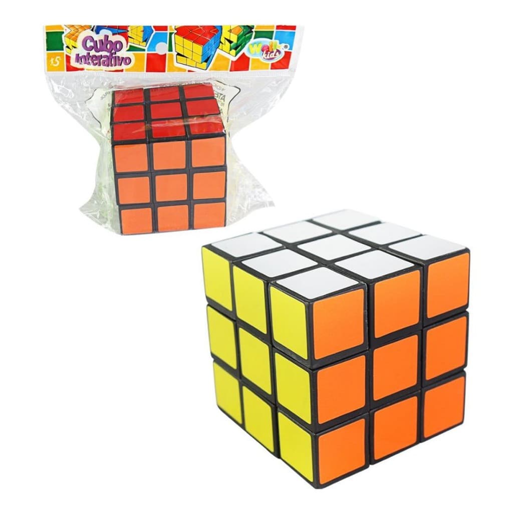 Cubo Mágico Interativo 3x3 Clássico cubo de Rubik