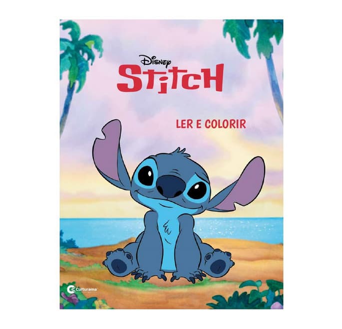 Livro Ler e Colorir Infantil STI. (Azul) Personagem Filme