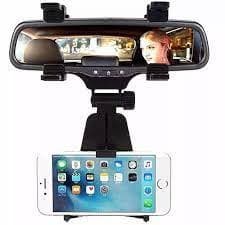 Suporte Celular Carro 360 Graus Espelho Retrovisor Carro