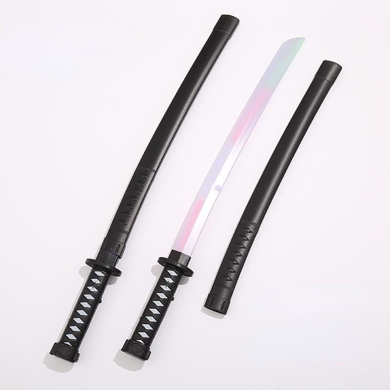 Espada Luminosa Grande Samurai  Guerreiro Brinquedo