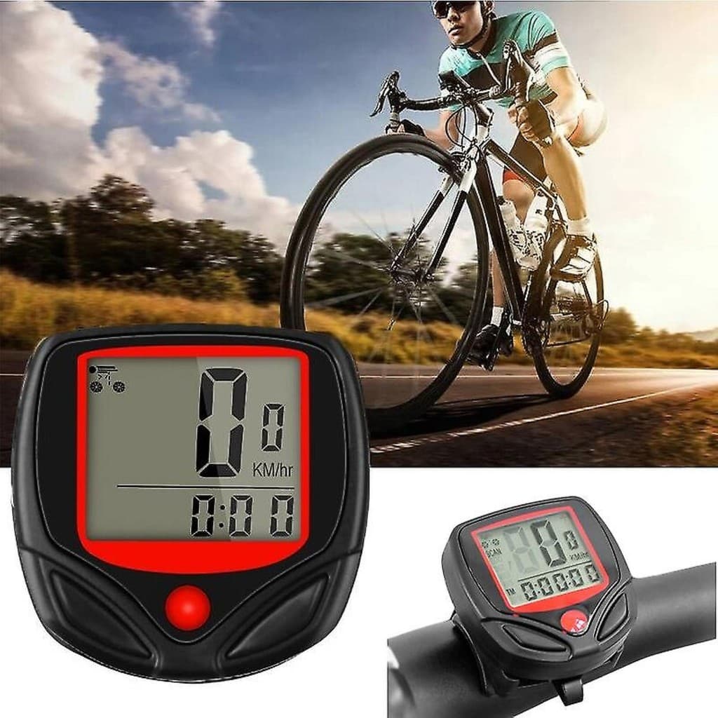 Velocimetro Bicicleta Ciclo Computador 15 Funções Bike Prova De agua Mtb Visor Led