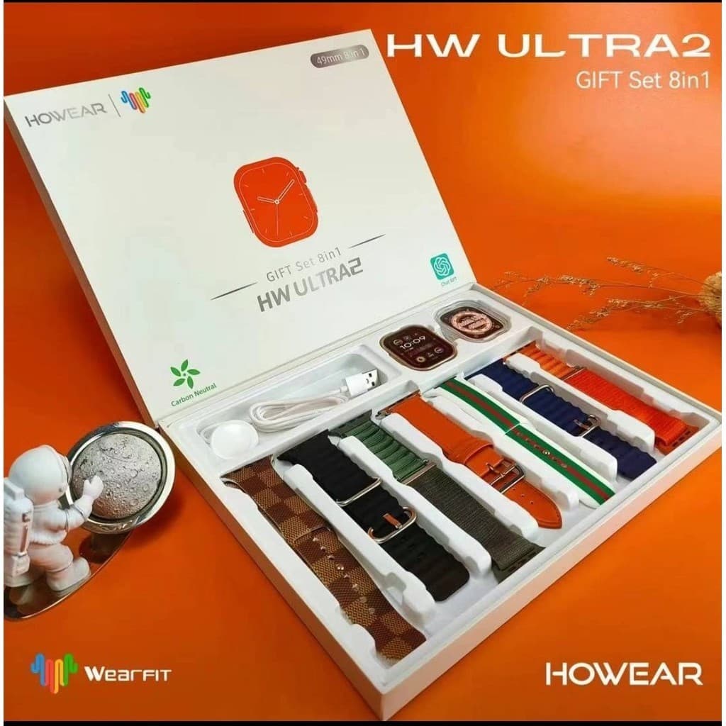 Smartwatch HwUltra2 7 pulseiras