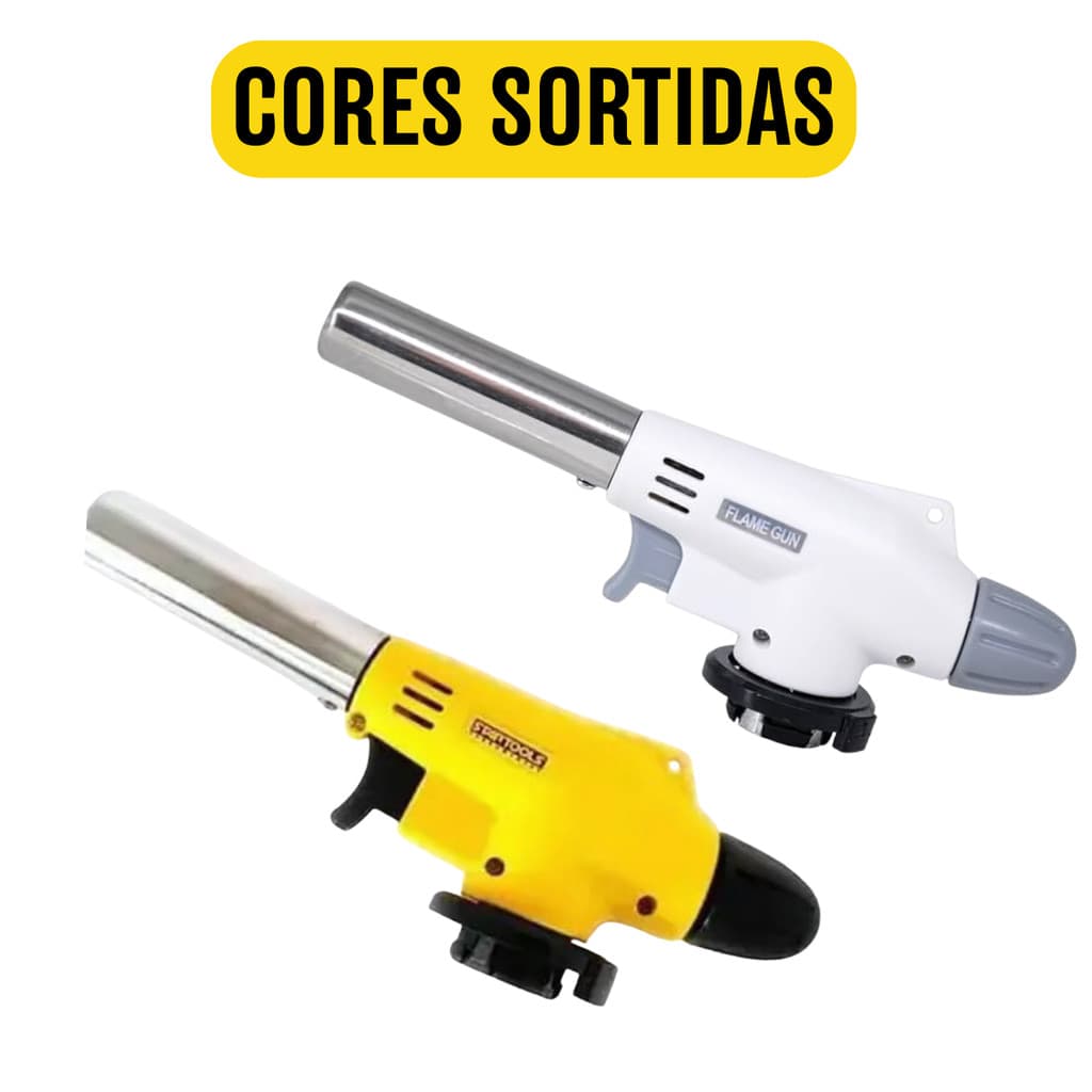 Maçarico Culinário Portátil Profissional Cores Sortidas