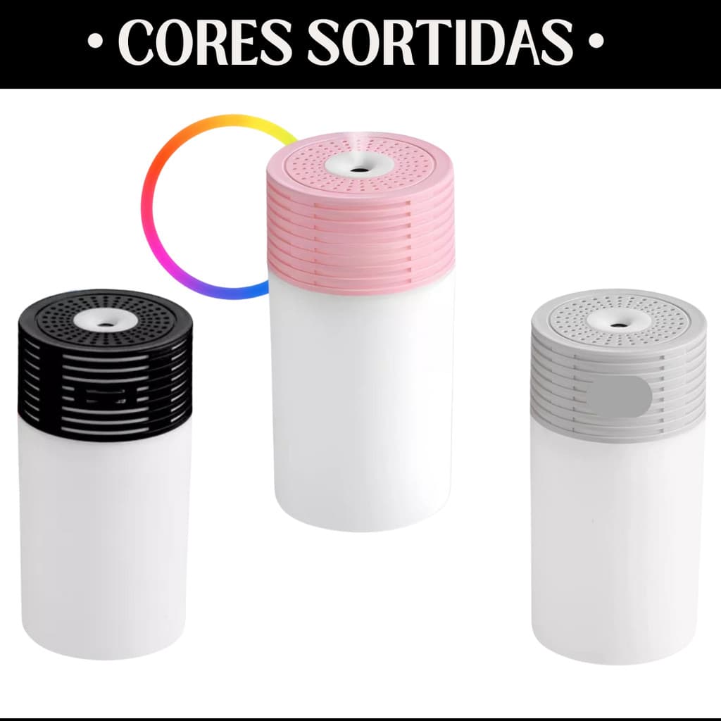 Umidificador BM-055 Bivolt   - (Cores Sortidas)