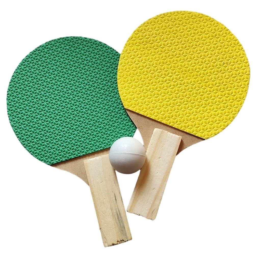 Raquete Tenis de Mesa com bolinha Ping Pong Jogo