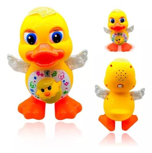 Pato Dançarino Musical Infantil com Luzes e Som