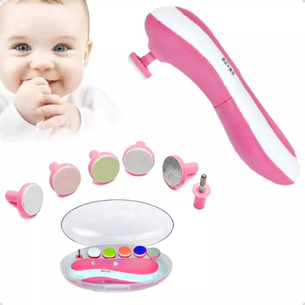 Aparador De Unhas Cortador Elétrico Para Bebes e crianças Baby Leve