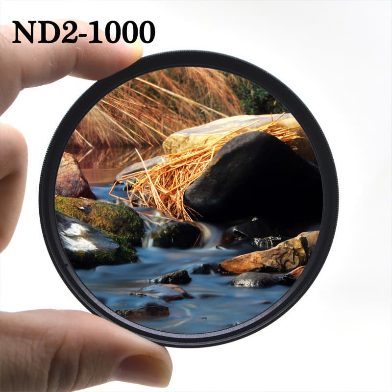Filtro Variável ND2-1000 KnightX Fader 49 52 55 58 67 77mm De Lente De Câmera DSLR De Densidade Neutra Ajustável