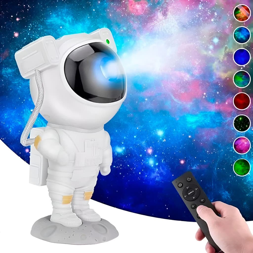 Projetor Luminária Abajur Estrelado Led Decoração Bivolt