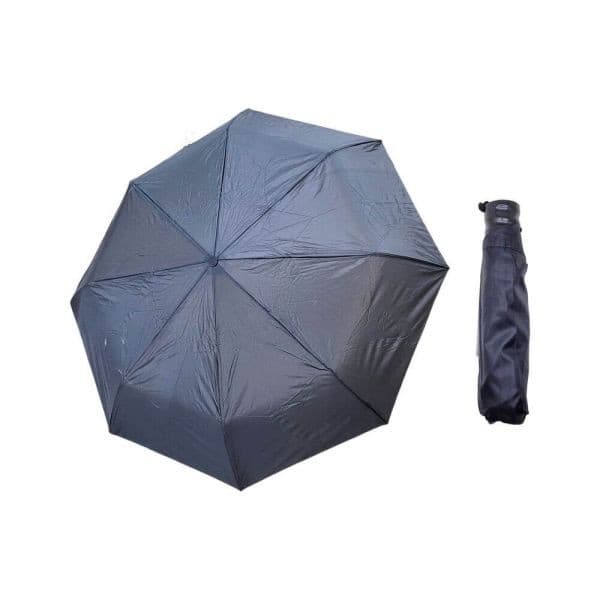 Guarda Chuva Sombrinha Manual Cabe Na Bolsa Azul