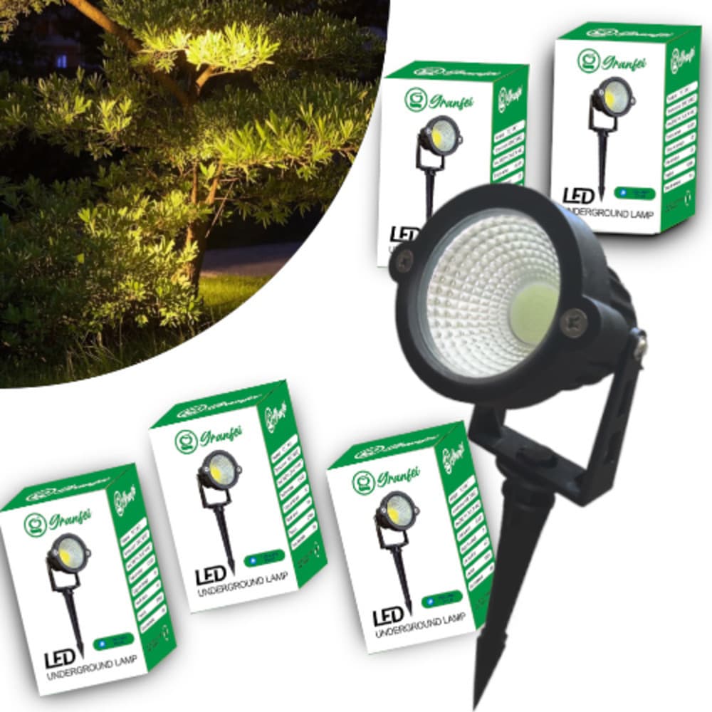 Luminária Espeto Jardim Cob Led 15W à Prova D'água Underground Diversas Cores VANT