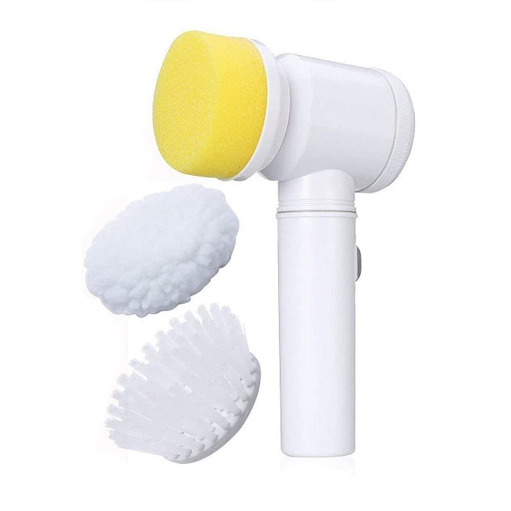 Escova Elétrica 3 em 1 USB Recarregável – Portátil
