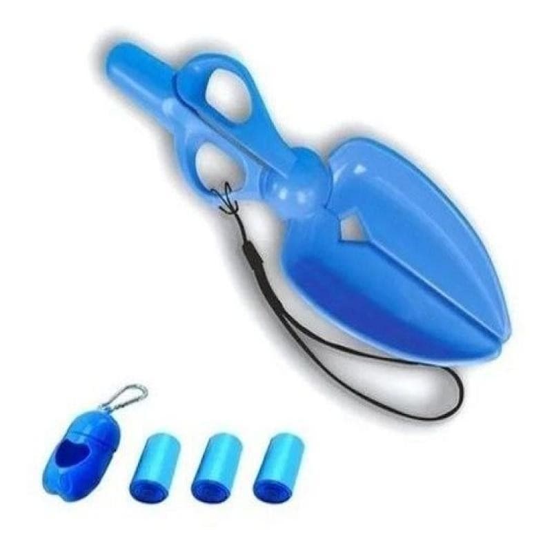 Tesoura Pá Higiênica Coletora Pet Cão Cachorro Scooper