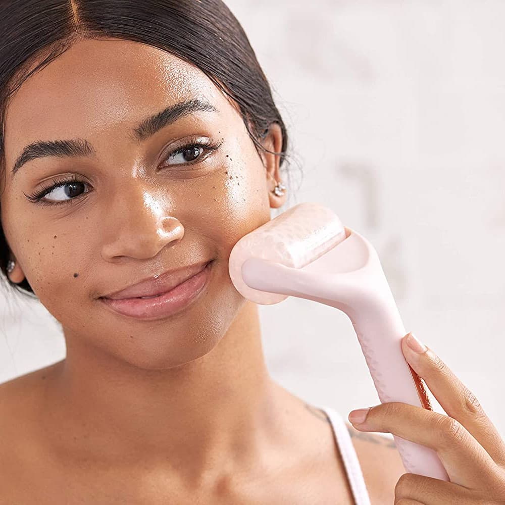 Massageador Rolo de Gelo - Alimentos Frescos e Hidratantes para a Pele