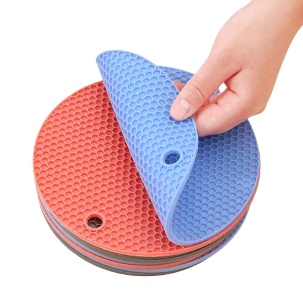 Descansos de Panela em Silicone Protetor Resistente