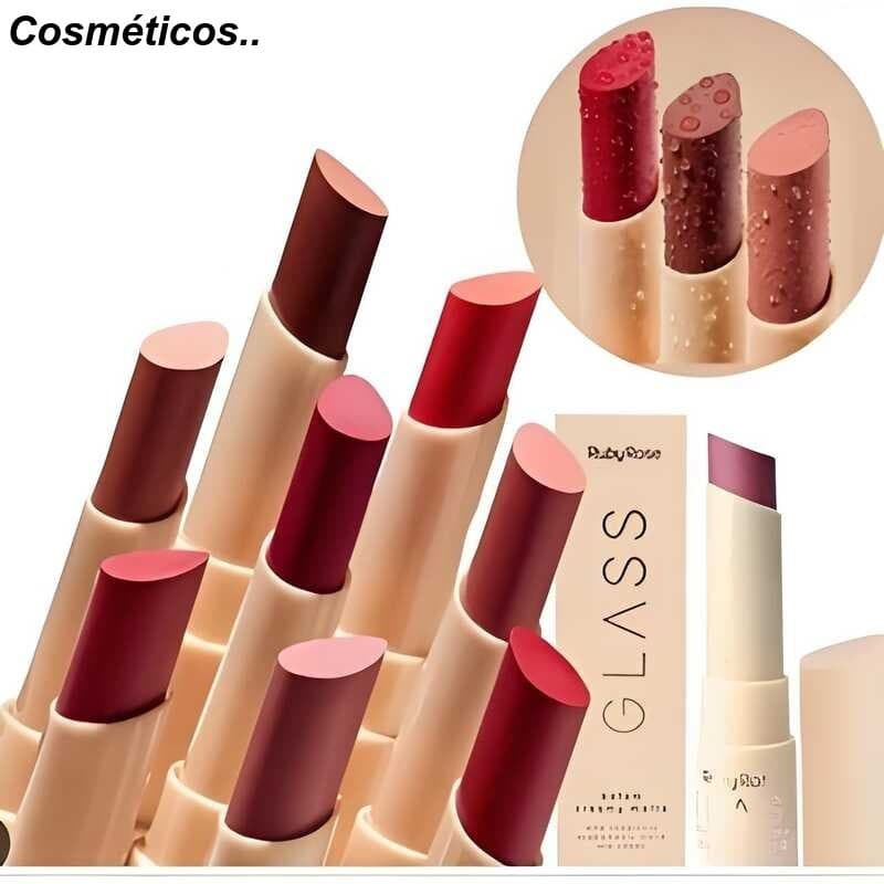 Ruby Rose Kit com Provador: Batom Creamy Matte Glass  e Versão para Experimentar HB567  Cosméticos..