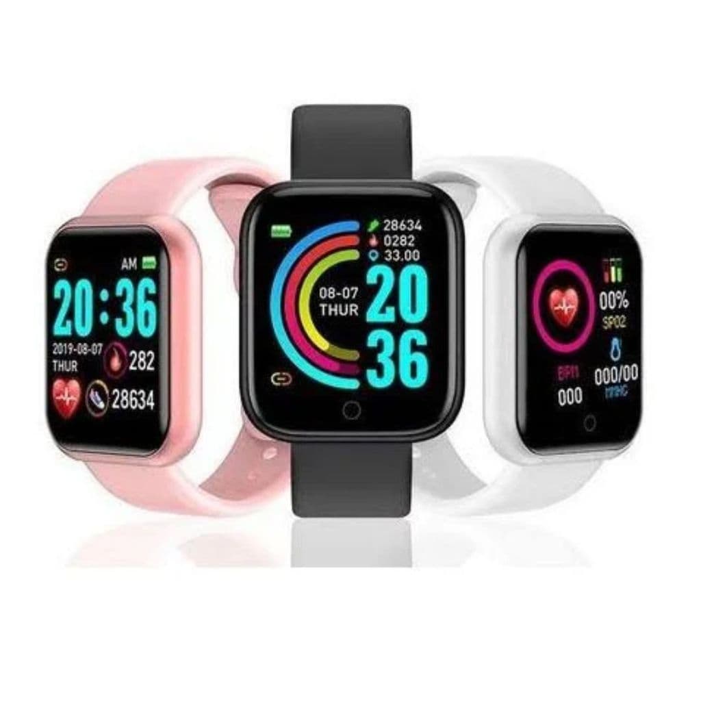 Relógio Smartwatch Para Android Ios D20 Bluetooth Usb