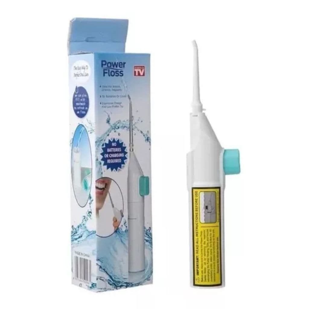 Jato De Agua Limpeza Oral Dental Bucal Power Floss Manual