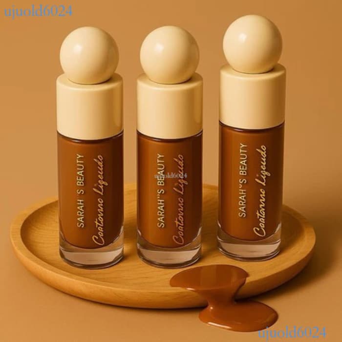 Contorno Líquido Sarah's Beauty – Aplicação Fácil e Textura Suave – S6603 ✨ujuold6024