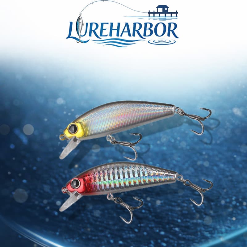 LUREHARBOR Isca Artificial Minnow 11.5g com Anzol Forte para Longa Lancamento