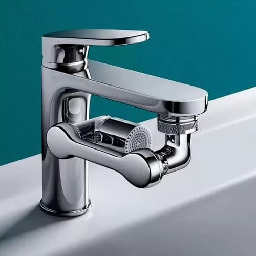 Adaptador Extensor De Torneira Giratório  1080° Bico Articulado