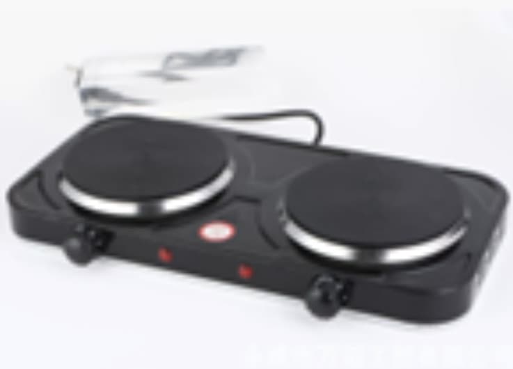 Fogareiro Portatil Cooktop 2 Bocas Snel Camping RE405 Voltagem: 127V Cor: Preto
