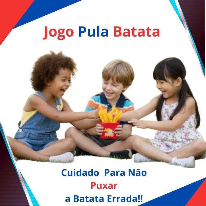 Jogo Pula Batata Brinquedo Infantil Menino Menina Desafio Interativo Toda Família Puzzle