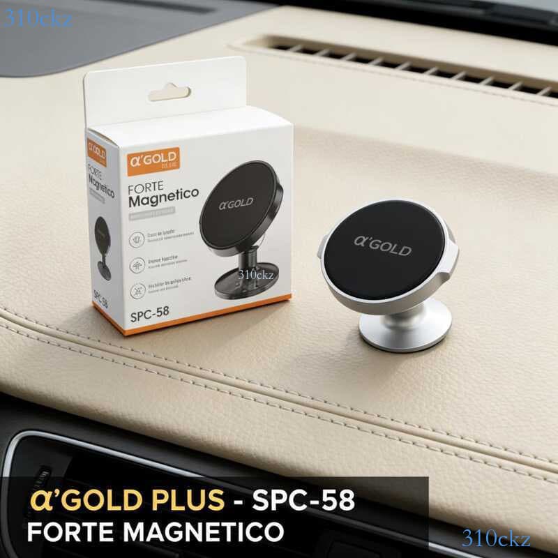 A'gold SPC-58 Suporte Magnético para Painel de Carro – Segurança e Praticidade para Navegação e Chamadas  💖310ckz