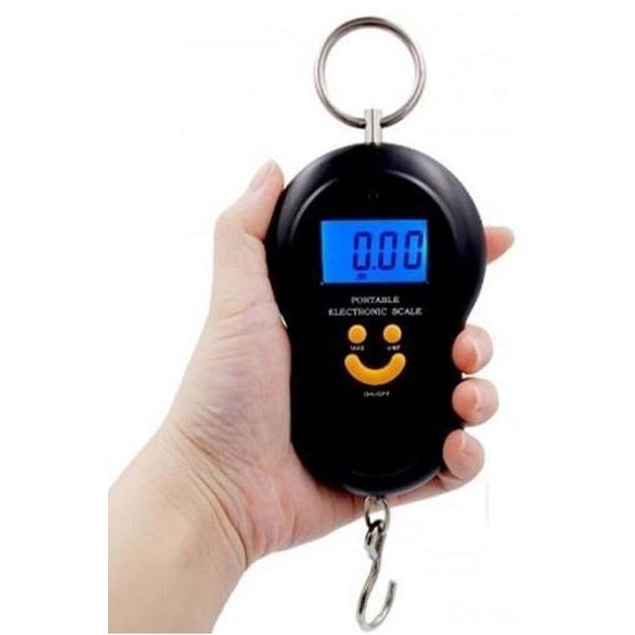 Balança P Digital Gancho Portatil Viagem Mala Bagagem Sacola