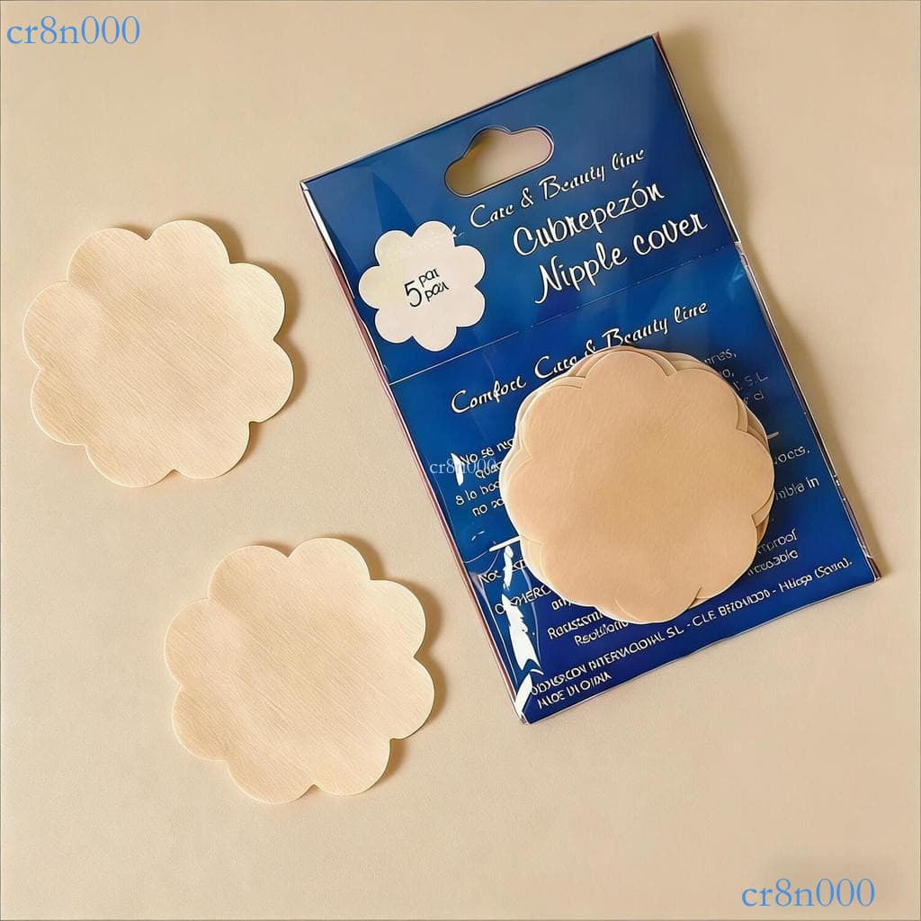 Kit Protetor de Seios Adesivo - 7,5cm de Diâmetro para Mamilos e Auréola YF12-06-B ✨cr8n000