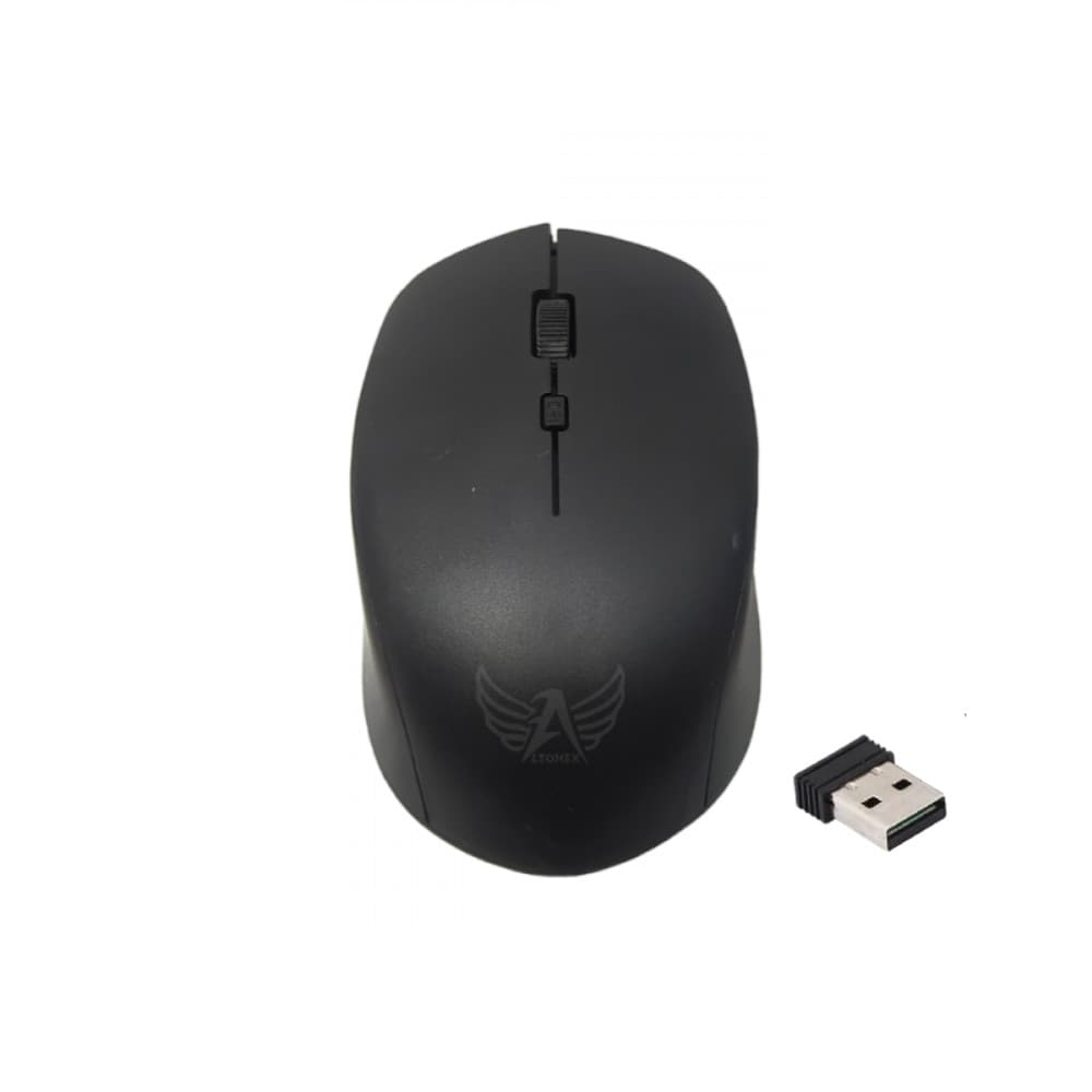 Mouse Sem Fio 1600dpi Wireless a Pilha