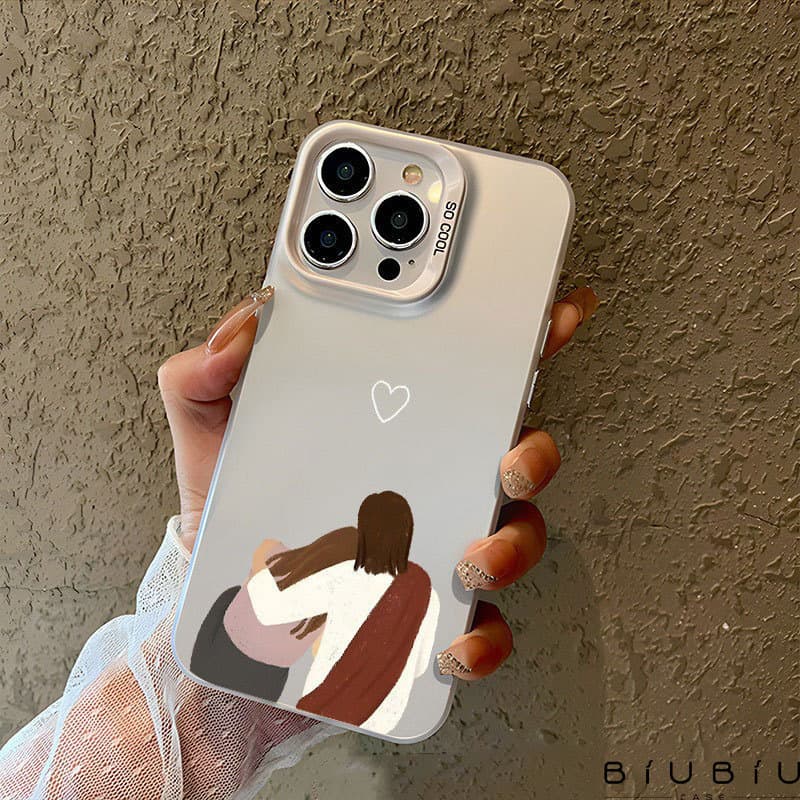 Amor De Jesus , Casal , Bonito Lente Protetora À Prova De Choque Para for iPhone 7 8 11 12 13 14 15 16 17 Pro Max Capa