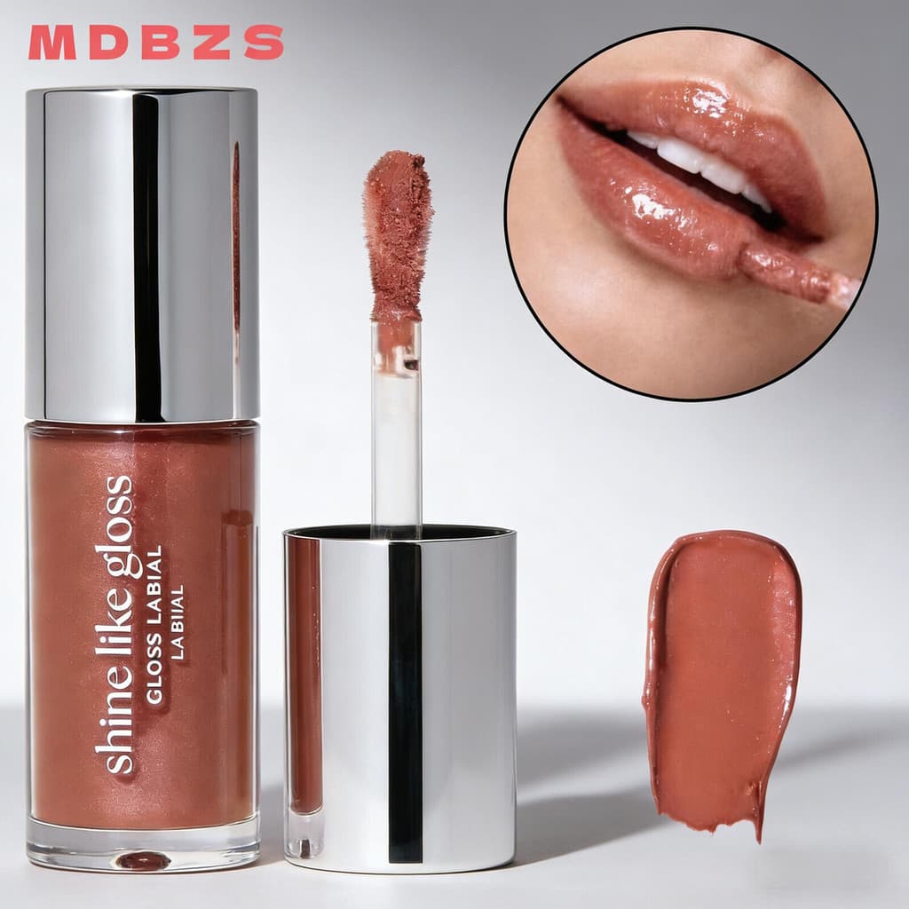 Ruby Rose Balm Labial Shine Like Gloss – Acabamento Molhado, Textura Leve e Hidratação Suave