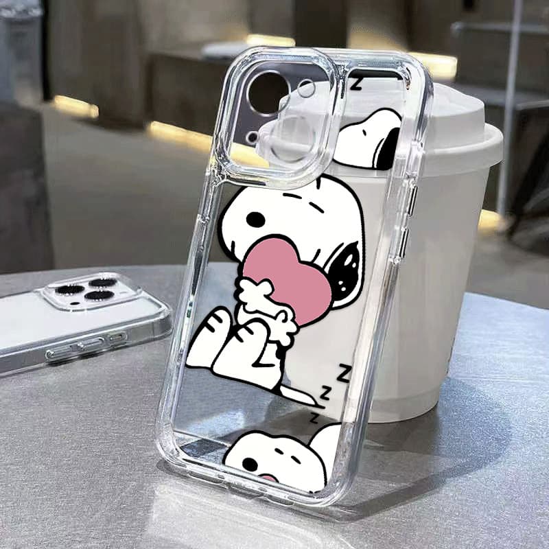 Snoopy sonho Capinha Capa para Redmi poco x7 x6 F6 x5 pro 13 14 note 14 1312 pro 4G/5G transparente Anti-impacto