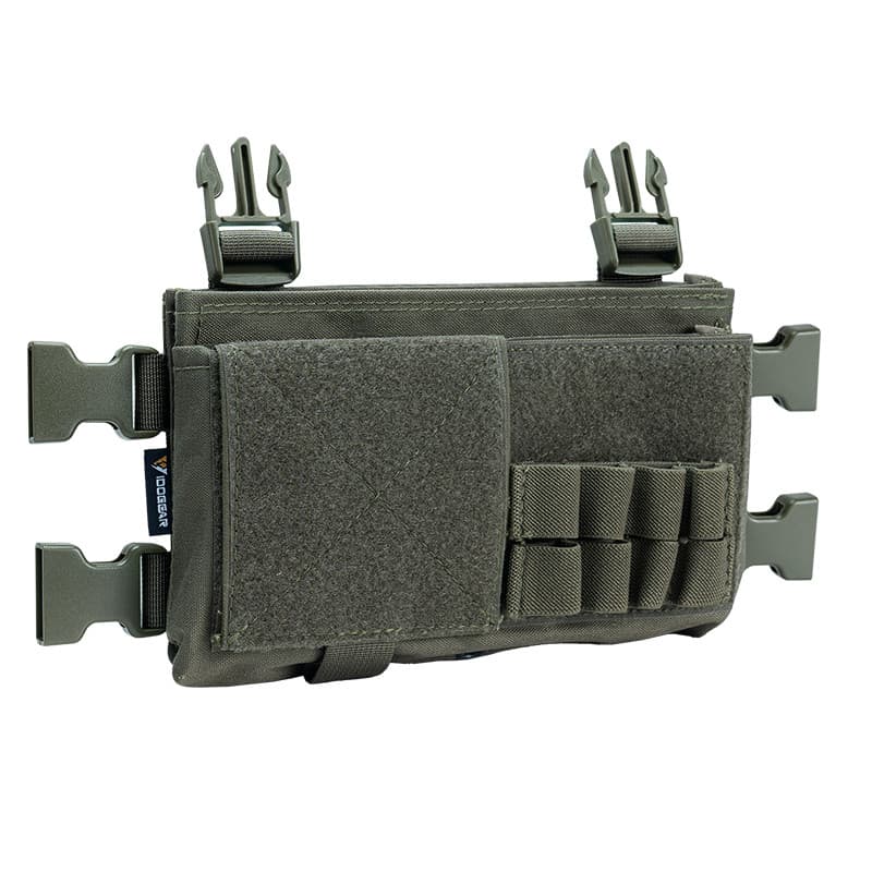 IDOGEAR Tático MK3/MK4 Painel Frontal Estilo FERRO Para Equipamento De Peito Design Modular Triplo 556 Mag Bolsa 3317