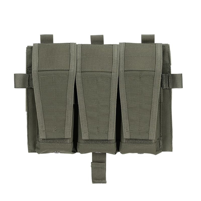IDOGEAR Tático Triplo 556 Mag Bolsa CP Estilo AVS JPC2.0 MOLLE Gancho E Laço Transportadora 35106