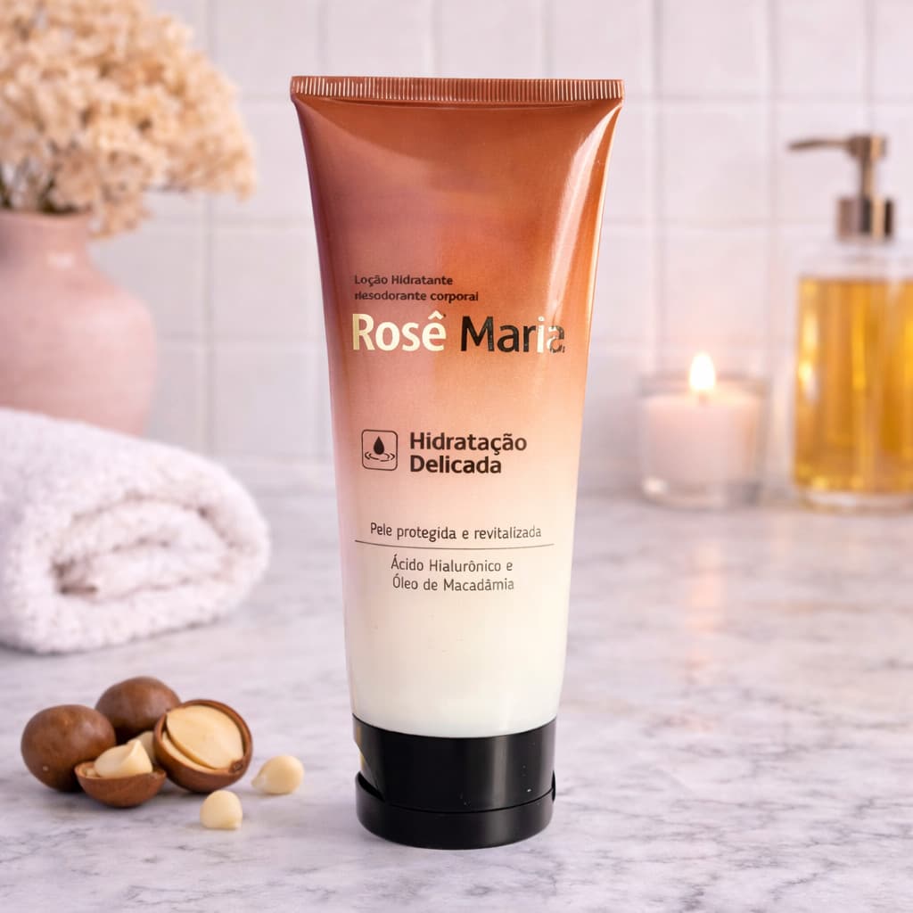 Loção Hidratante Corporal Rose Maria 190g Apinil