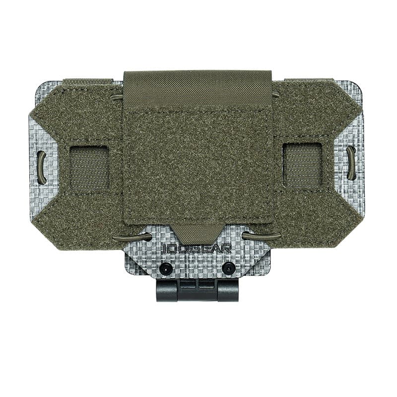 IDOGEAR Capa Tática Para Telefone , Placa De Navegação Tegris , Fivela Ajustável , Gancho E Laço , Acessórios Leves 3962