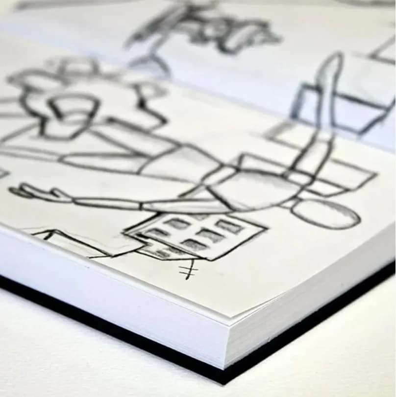 Caderno Canson A6 100g - 98 Folhas para Artistas!