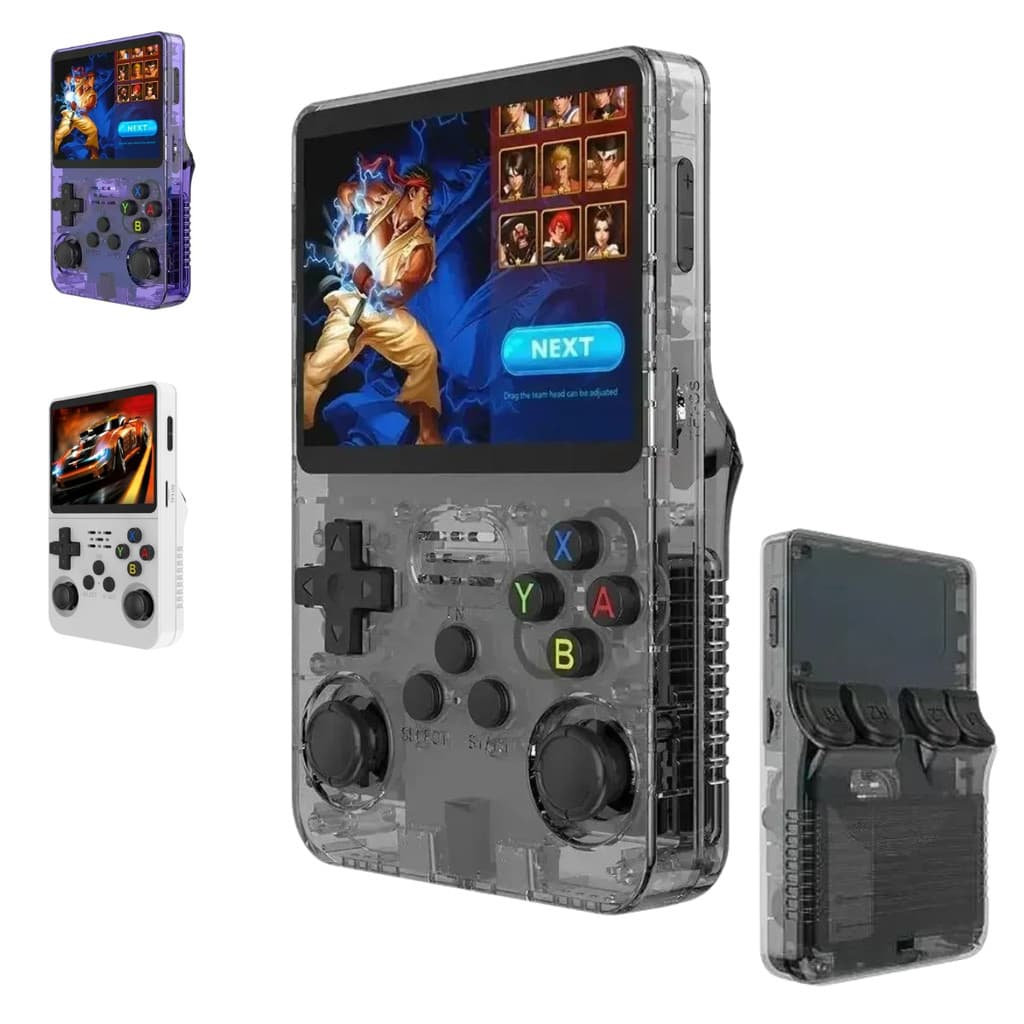 Mini Video Game Portátil R36S Games Retro 15000 Jogos 64gb T&Z R36S