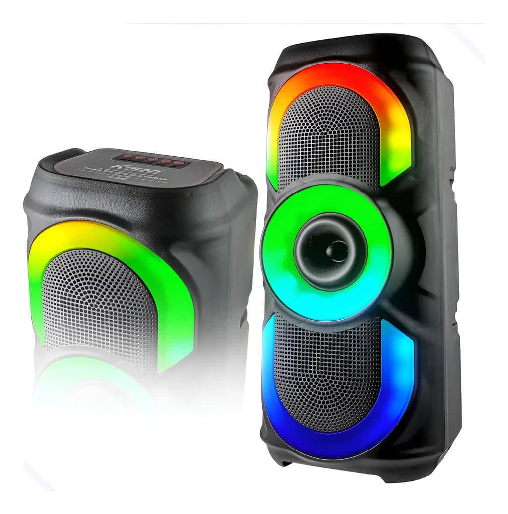 CS-30 Caixa de Som Bluetooth com USB, SD e FM