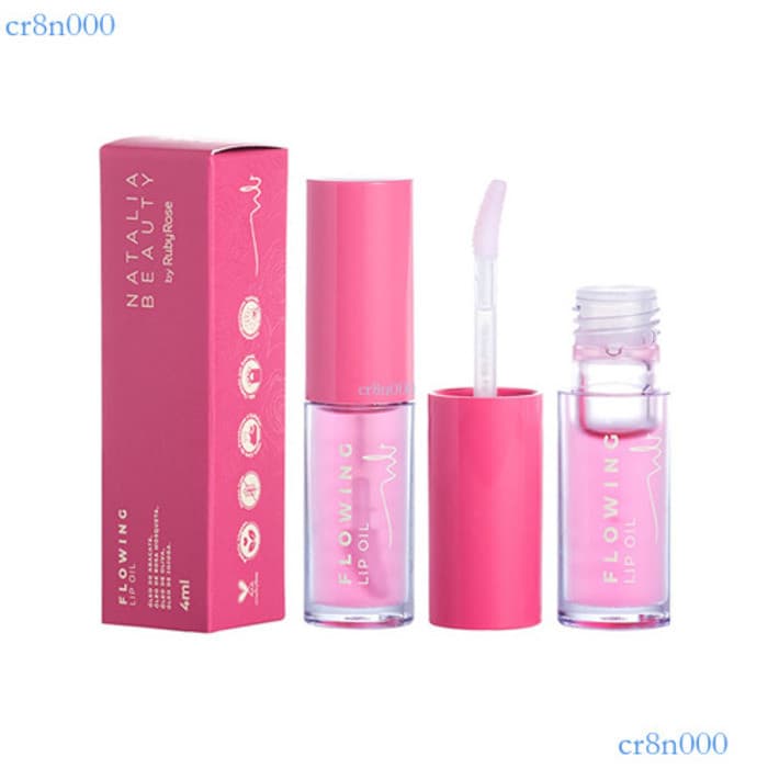 Óleo Labial Natalia Beauty Ruby Rose - Hidratação e Brilho Natural para Lábios Cuidados HB-L6509 ✨cr8n000