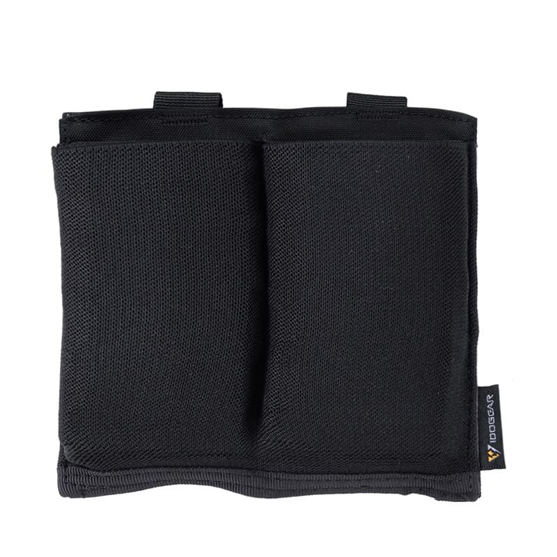 IDOGEAR Tático Duplo 556 Mag Bolsa Sistema MOLLE De Desenho Rápido Suporte Elástico 3554