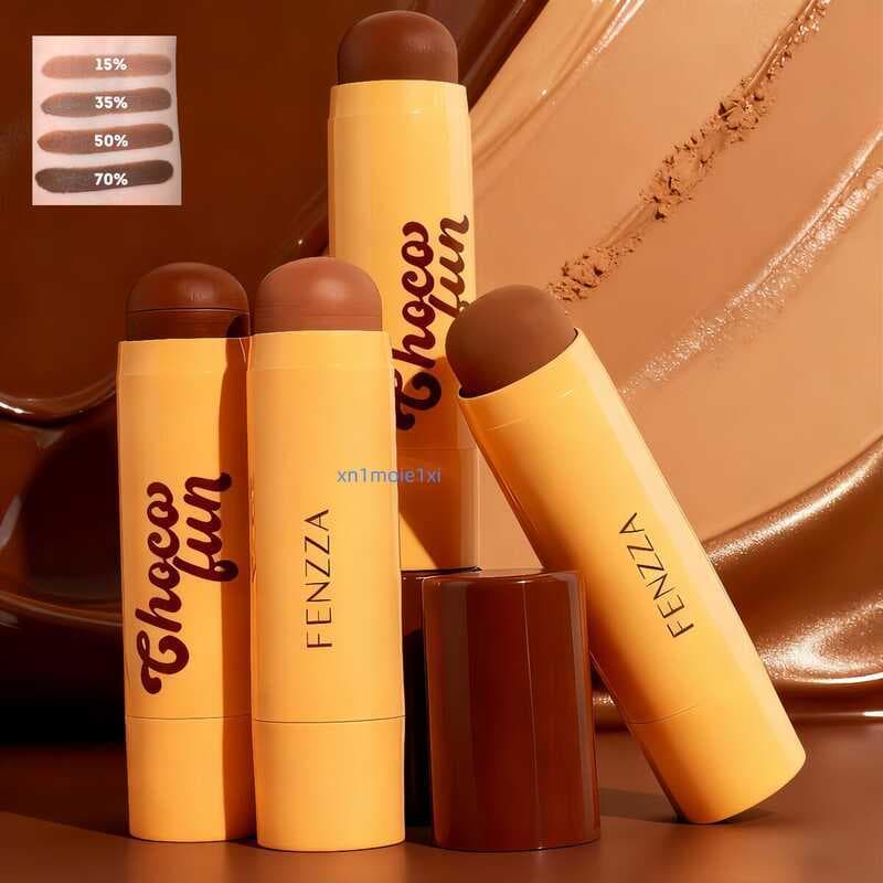 Fenzza Contorno em Stick Choco Fun – Creme para Esfumar e Definir Traços Faciais